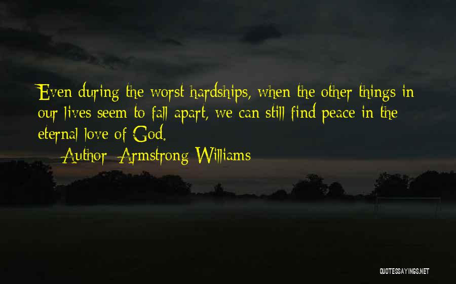 Eternal Peace Quotes By Armstrong Williams