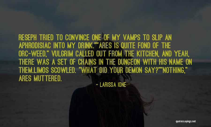 Eternal Rider Larissa Ione Quotes By Larissa Ione