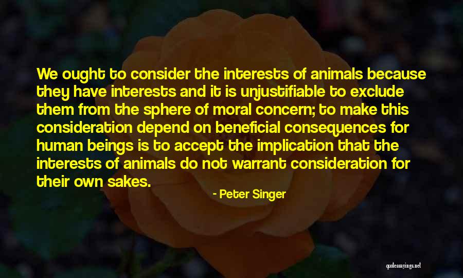 Eternal Sadness Quotes By Peter Singer Eternal Sadness Quotes By Peter Singer