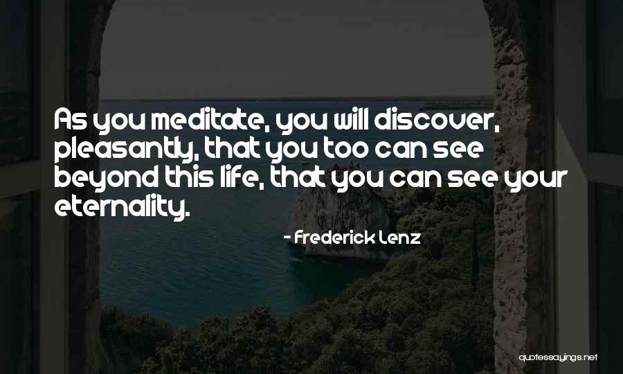 Eternality Quotes By Frederick Lenz Eternality Quotes By Frederick Lenz