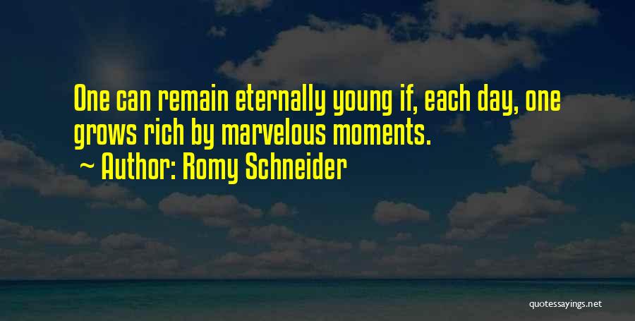 Eternally Quotes By Romy Schneider
