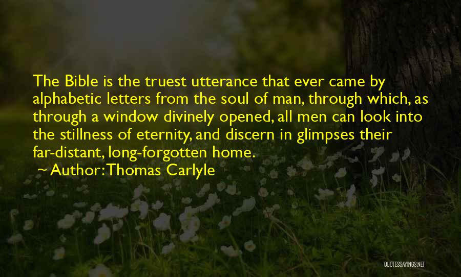 Eternity Bible Quotes By Thomas Carlyle