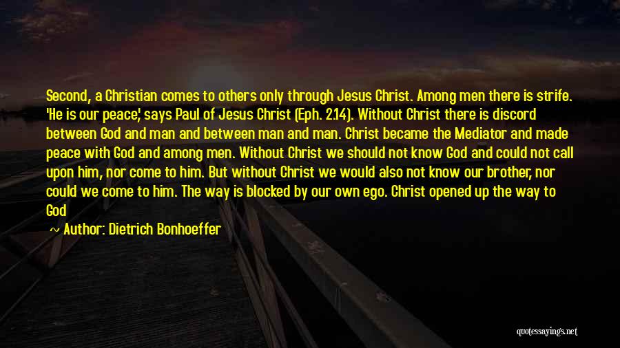 Eternity Christian Quotes By Dietrich Bonhoeffer