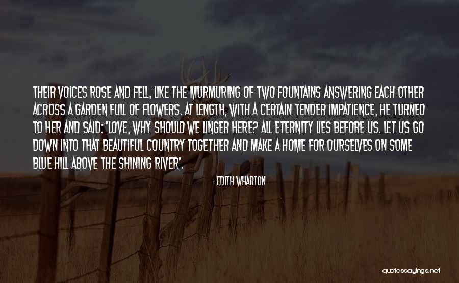 Eternity Together Quotes By Edith Wharton