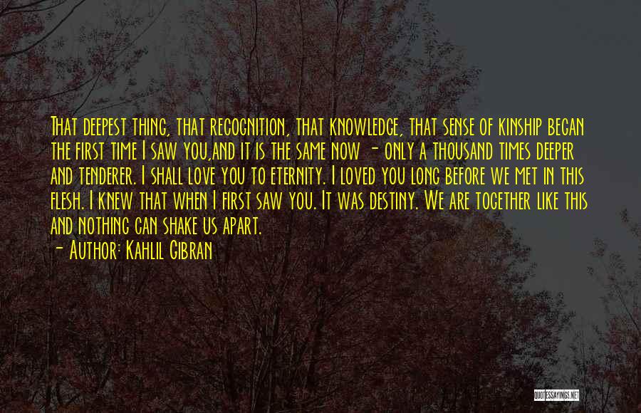 Eternity Together Quotes By Kahlil Gibran