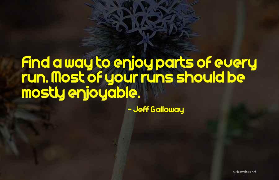 Ethany Frankle Quotes By Jeff Galloway