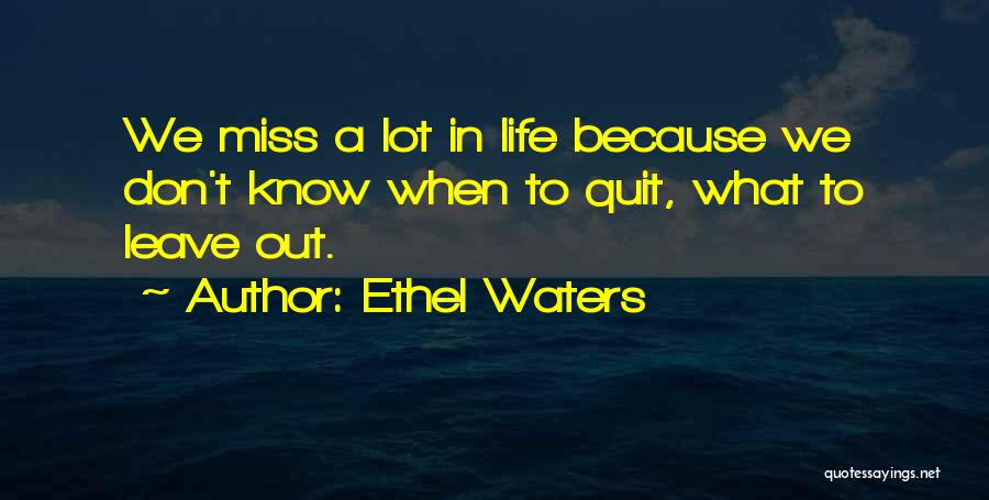 Ethel Waters Quotes 118890