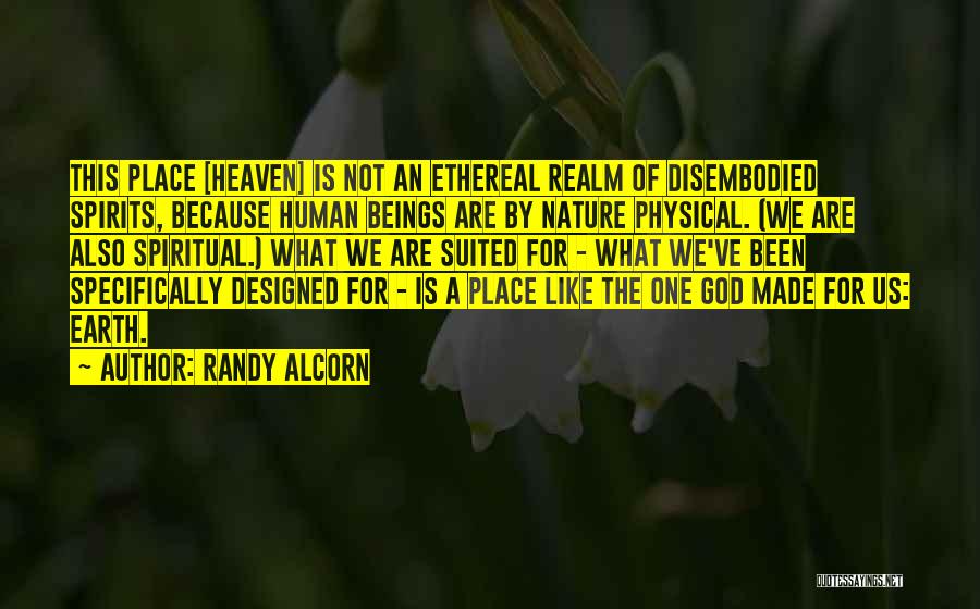 Ethereal Beings Quotes By Randy Alcorn