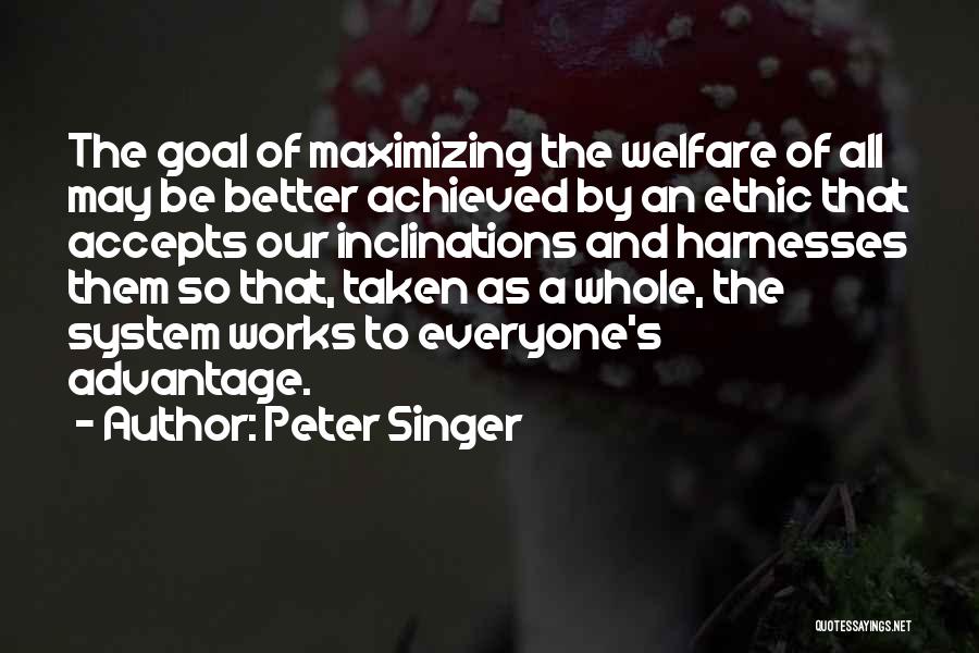Ethic Quotes By Peter Singer