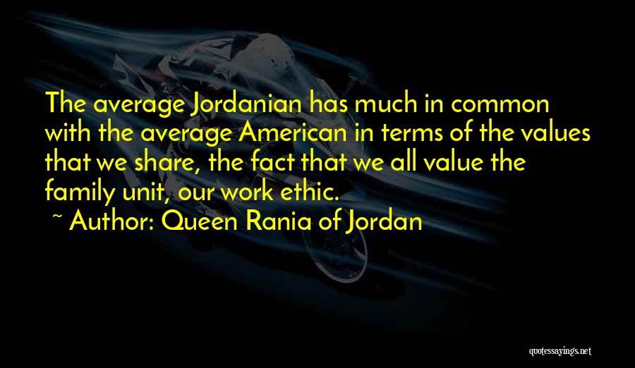 Ethic Quotes By Queen Rania Of Jordan