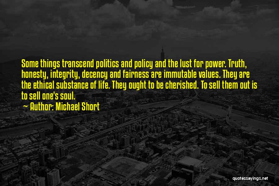Ethical Leadership Quotes By Michael Short