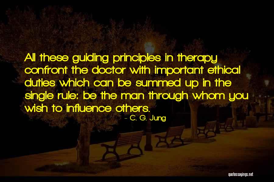 Ethical Principles Quotes By C. G. Jung