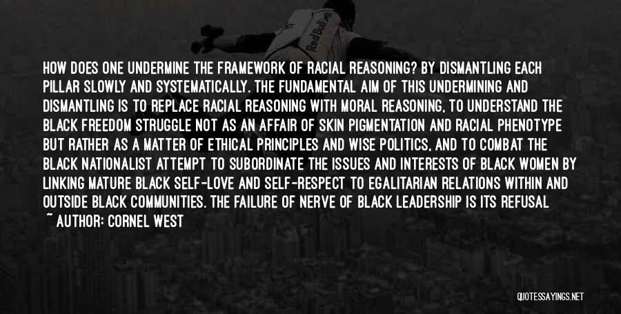 Ethical Reasoning Quotes By Cornel West