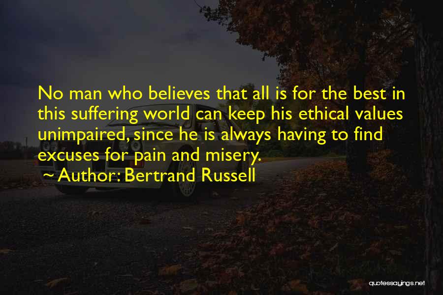 Ethical Values Quotes By Bertrand Russell