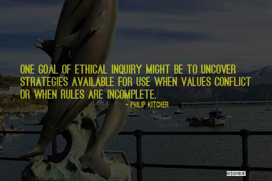 Ethical Values Quotes By Philip Kitcher