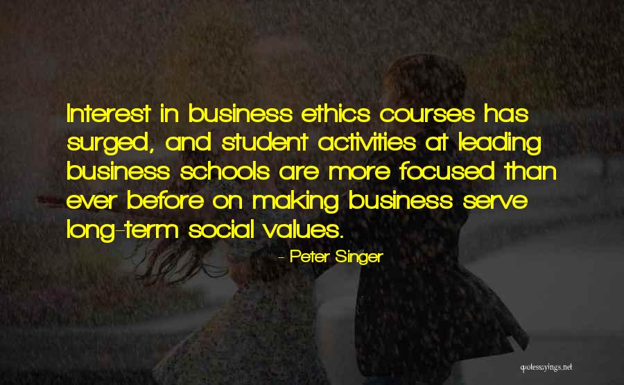 Ethics And Business Quotes By Peter Singer Ethics And Business Quotes By Peter Singer