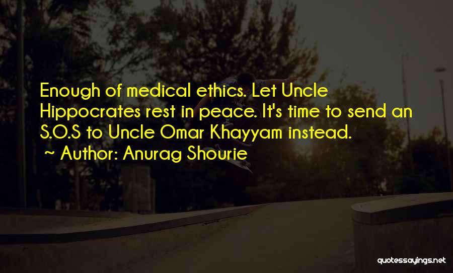 Ethics And Morality Quotes By Anurag Shourie