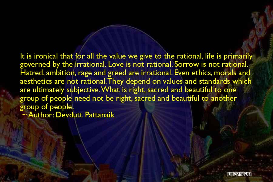 Ethics And Morals Quotes By Devdutt Pattanaik