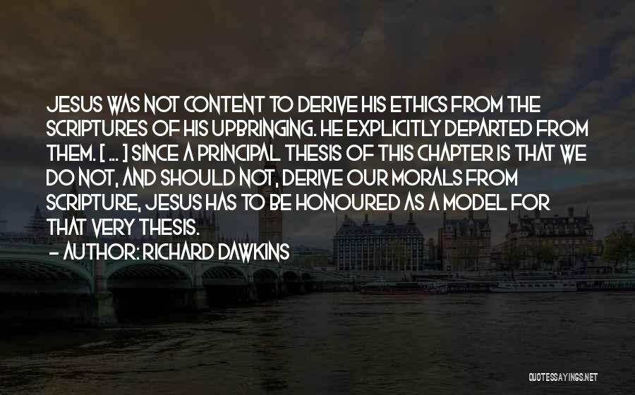 Ethics And Morals Quotes By Richard Dawkins