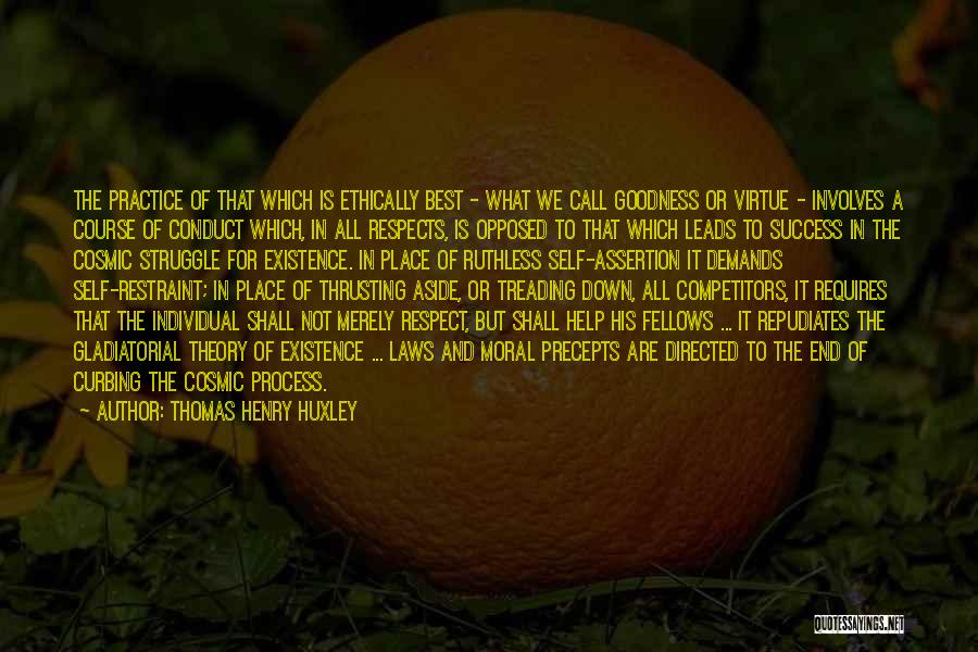 Ethics And Morals Quotes By Thomas Henry Huxley