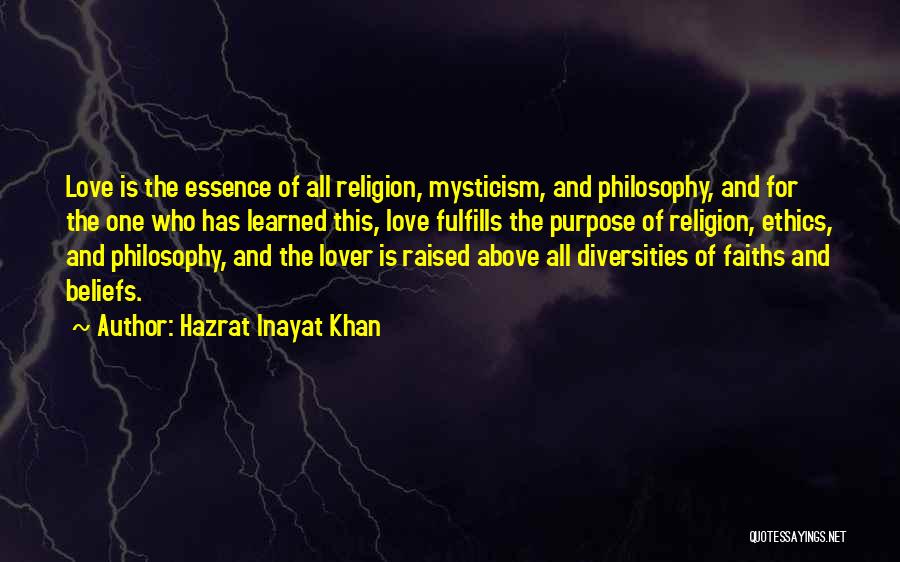 Ethics And Religion Quotes By Hazrat Inayat Khan