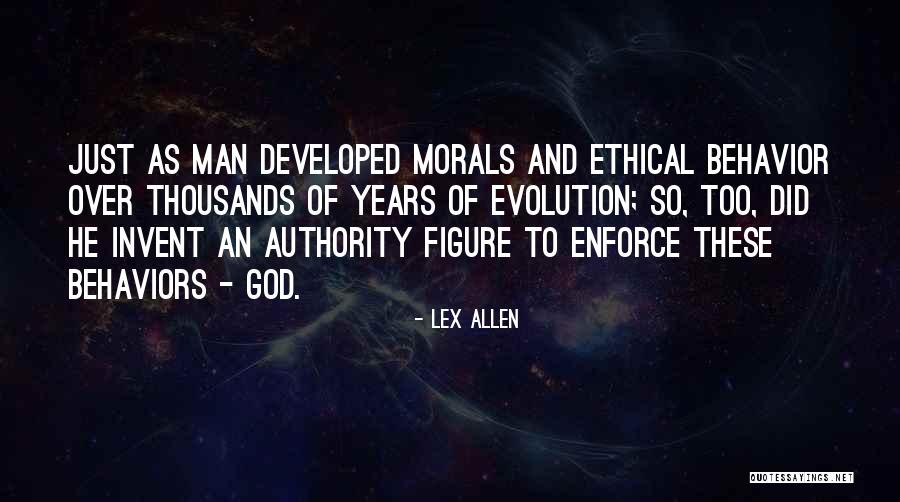 Ethics And Religion Quotes By Lex Allen