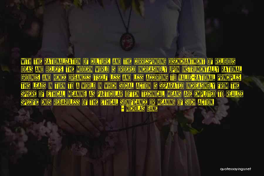 Ethics And Religion Quotes By Nicholas Gane Ethics And Religion Quotes By Nicholas Gane