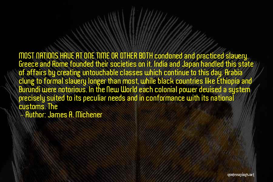 Ethiopia Quotes By James A. Michener