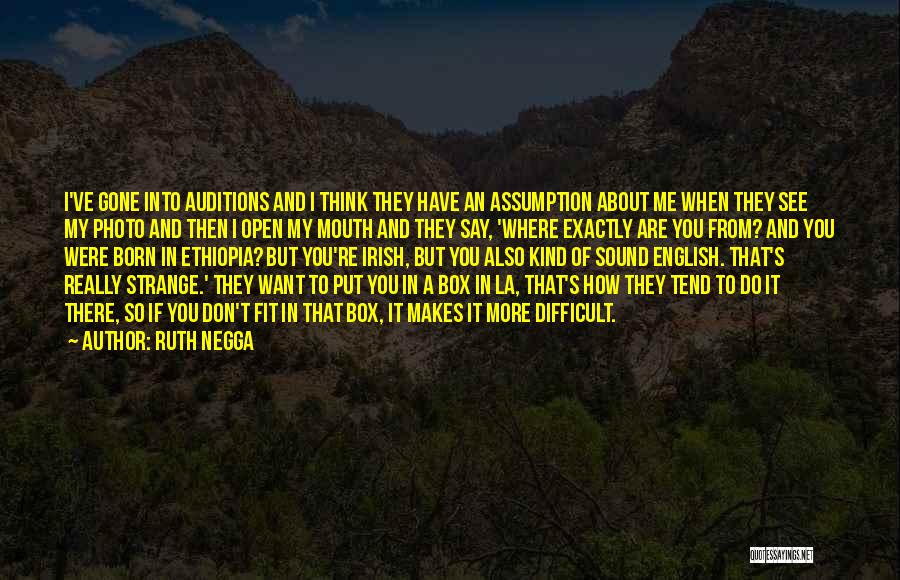 Ethiopia Quotes By Ruth Negga