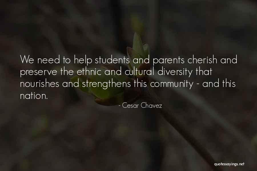 Ethnic Diversity Quotes By Cesar Chavez Ethnic Diversity Quotes By Cesar Chavez