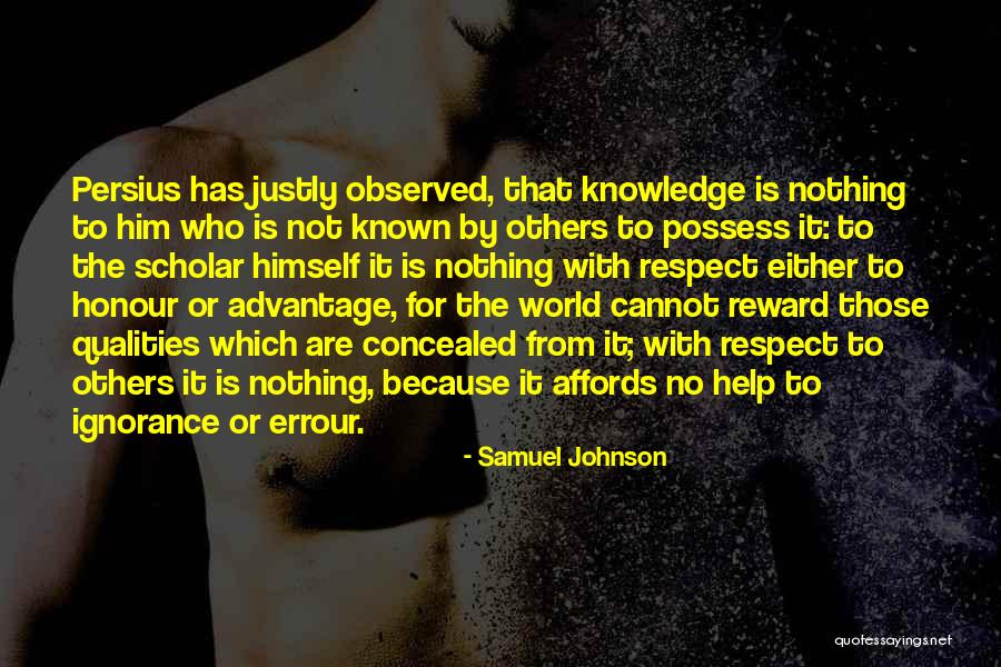 Ethnic Humility Quotes By Samuel Johnson Ethnic Humility Quotes By Samuel Johnson