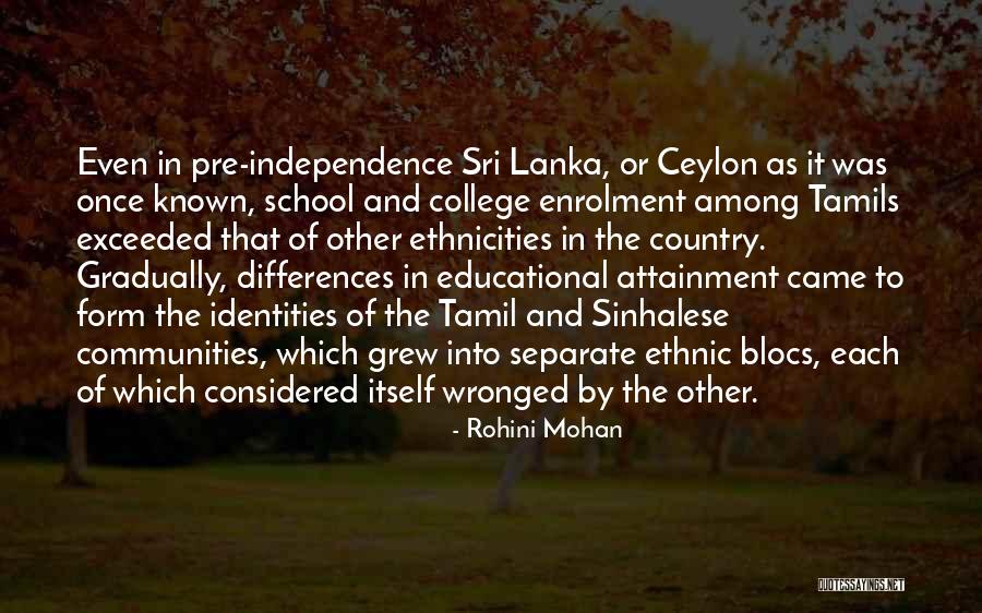 Ethnicities Quotes By Rohini Mohan Ethnicities Quotes By Rohini Mohan