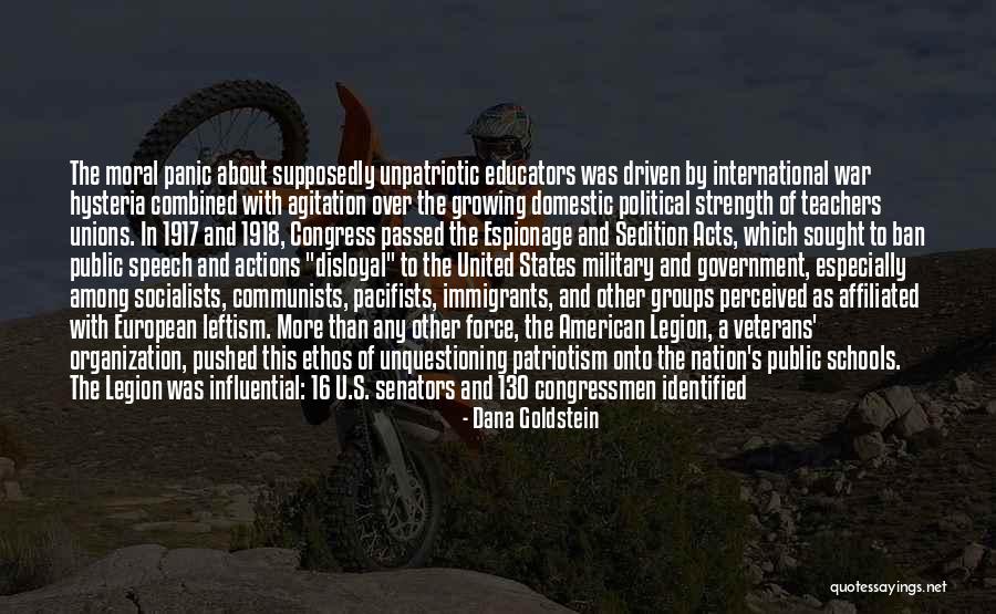 Ethos Quotes By Dana Goldstein Ethos Quotes By Dana Goldstein