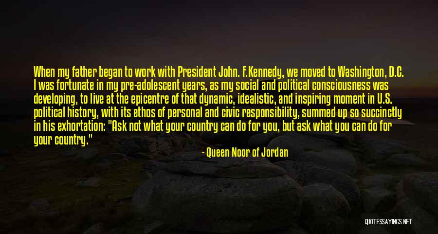 Ethos Quotes By Queen Noor Of Jordan