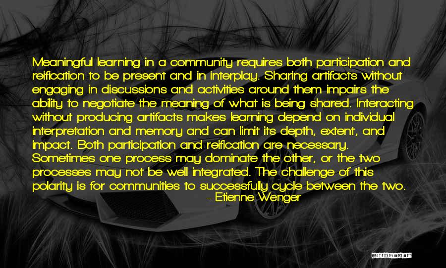 Etienne Wenger Quotes 1847382 Etienne Wenger Quotes 1847382