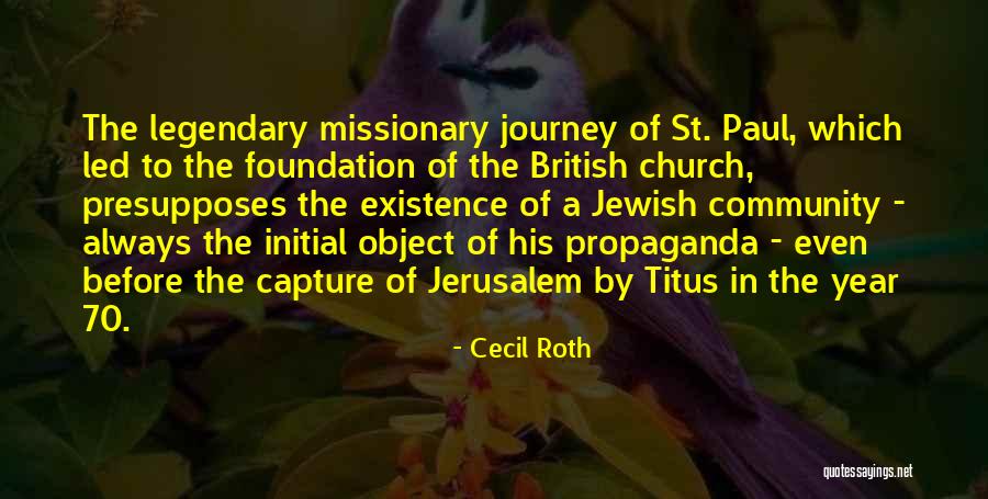 Etrangeres Quotes By Cecil Roth Etrangeres Quotes By Cecil Roth