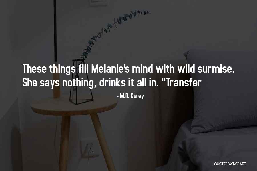 Ettiiasi Quotes By M.R. Carey Ettiiasi Quotes By M.R. Carey