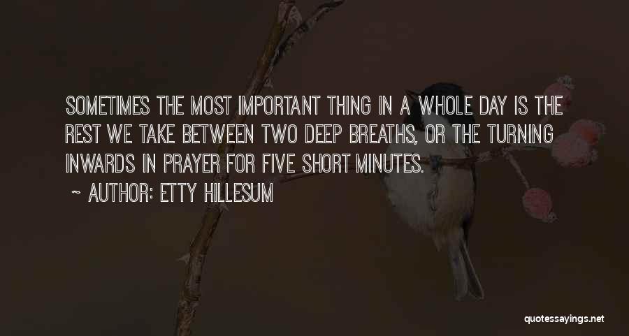 Etty Hillesum Quotes 895707