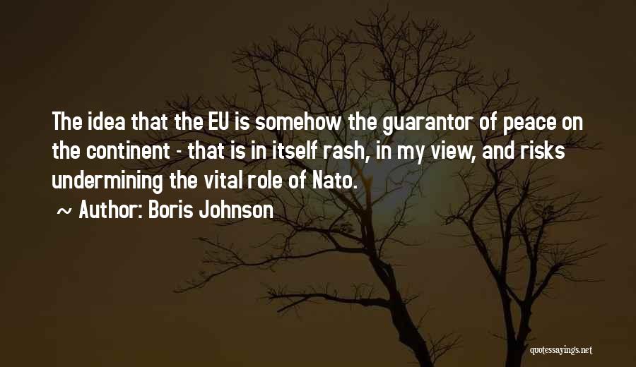 Eu Quotes By Boris Johnson