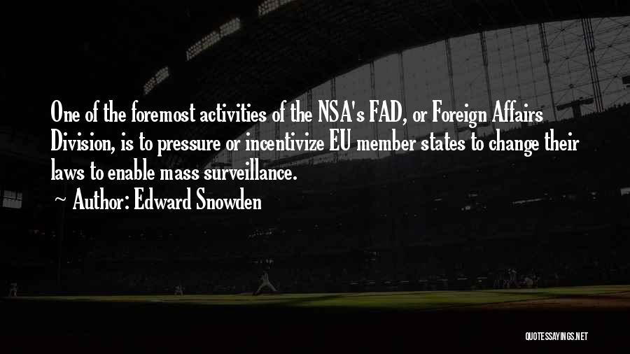 Eu Quotes By Edward Snowden