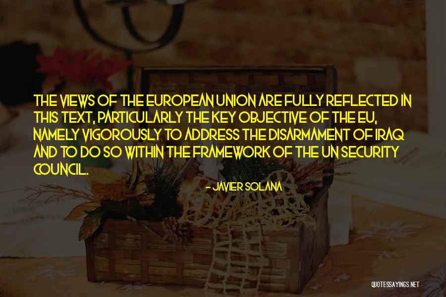 Eu Quotes By Javier Solana Eu Quotes By Javier Solana