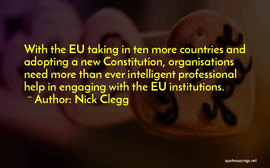 Eu Quotes By Nick Clegg