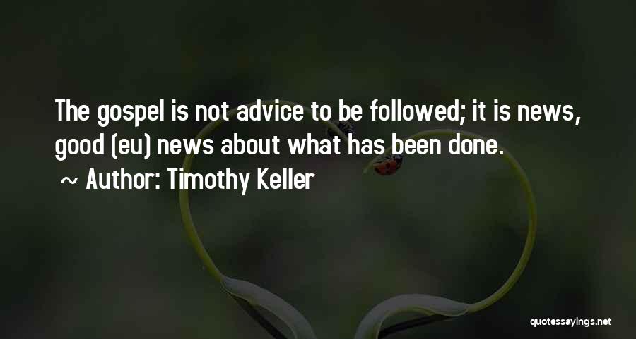 Eu Quotes By Timothy Keller