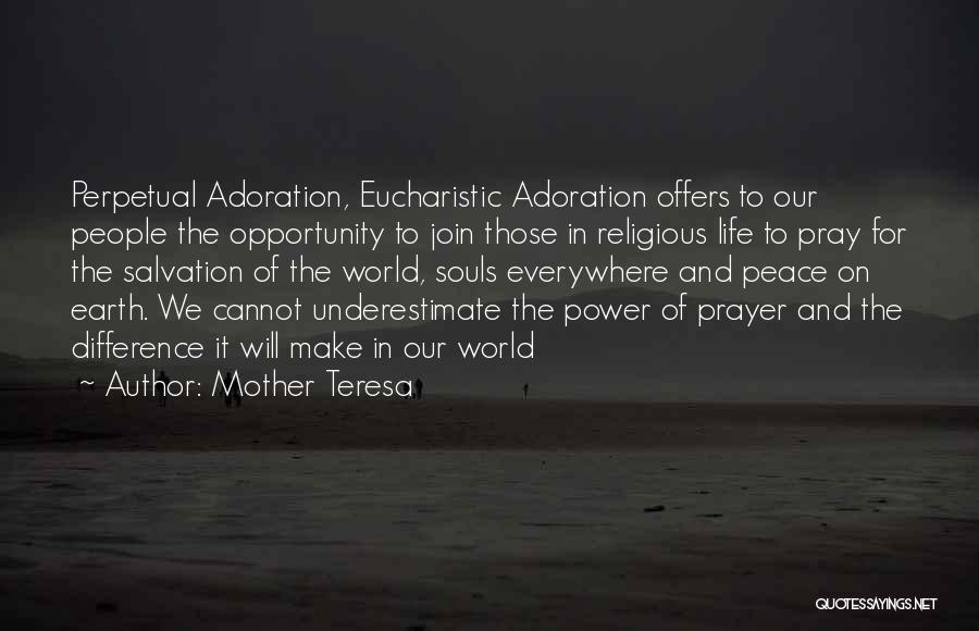 Eucharistic Quotes By Mother Teresa