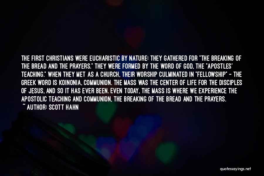 Eucharistic Quotes By Scott Hahn