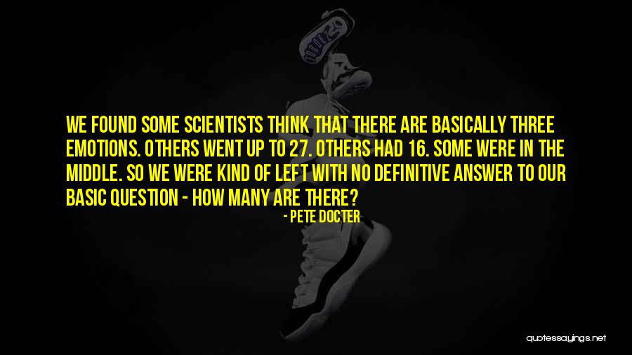 Eudes Odo Quotes By Pete Docter Eudes Odo Quotes By Pete Docter