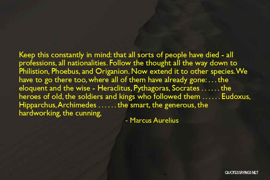 Eudoxus Quotes By Marcus Aurelius