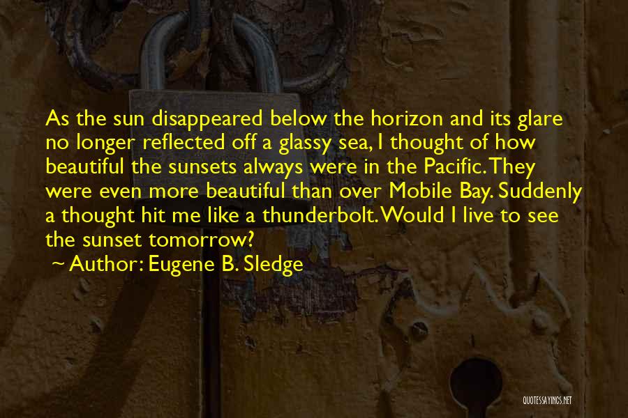 Eugene B. Sledge Quotes 394299