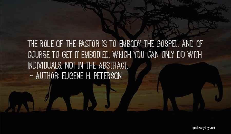 Eugene H. Peterson Quotes 1286355