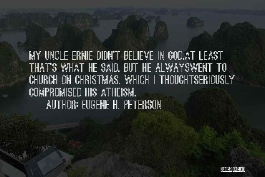 Eugene H. Peterson Quotes 840269